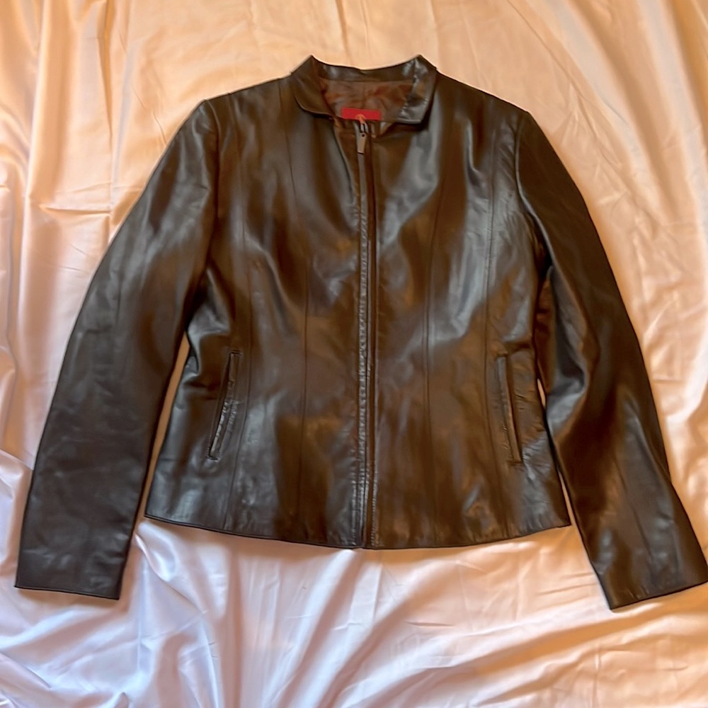 Cole Haan Leather Jacket
